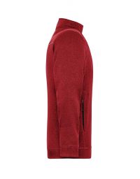 Herren Workwear Knitted Fleece Jacke Solid